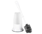 Beldray Anti-Bac Silicone Toilet Brush - White/Grey