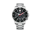 Citizen Black Quartz Stainless Steel Chronograph Men's Watch AI5000-84E