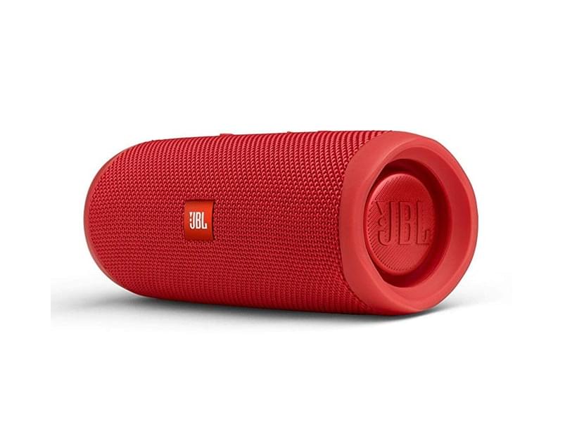 Red with Deco Gear Power Bank Bundle JBL Flip 5 Portable Bluetooth Speaker 