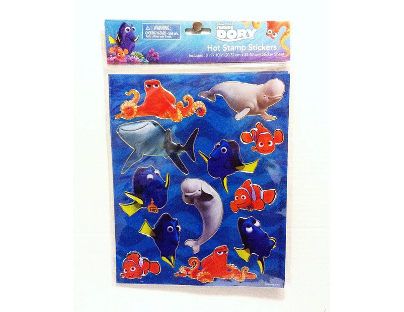 Finding Dory Hot Stamp Stickers