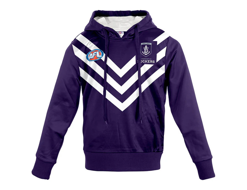 Fremantle Dockers Youth Long-Sleeved Guernsey Hoody