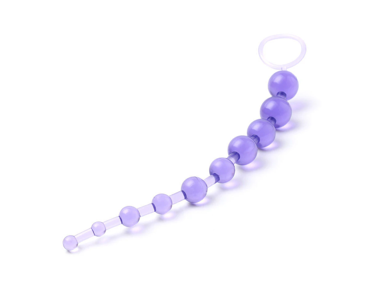 Purple Anal Bead Chain Butt Ball Orgasm Adult Sex Toy For Women Couples Beaded Anus Adult