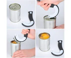 2 Pieces Easy Open Ring Pull Can Opener Easy Grip Opener Ring-Pull Helper for Ring Pull Tab Cans Tins Bottles