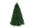 Jingle Jollys Christmas Tree 2.4M Xmas Tree Decorations Pine Needles 2100 Tips