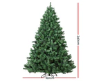 Jingle Jollys Christmas Tree 2.4M Xmas Tree Decorations 3190 LEDs 8 Light Mode