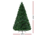 Jingle Jollys Christmas Tree 2.1m Xmas Tree Decoration 8 Light Mode Multi Colour