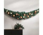 Jingle Jollys 2.4m Christmas Garland Xmas Decorations Green Wedding Party