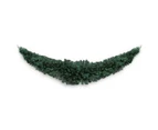 Jingle Jollys 2.1m Christmas Garland Xmas Decorations Green Wedding Party