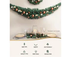 Jingle Jollys 2.4m Christmas Garland Xmas Decorations Green Wedding Party