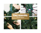 Jingle Jollys Christmas Tree 1.8M Xmas Tree Decorations Pine Needles 1024 Tips