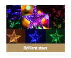 Jingle Jollys 2.1m Christmas Tree Optic Fibre LED Xmas tree Multi Colour