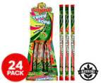 24 x JoJo Stripple Taffy Rope Watermelon 25g