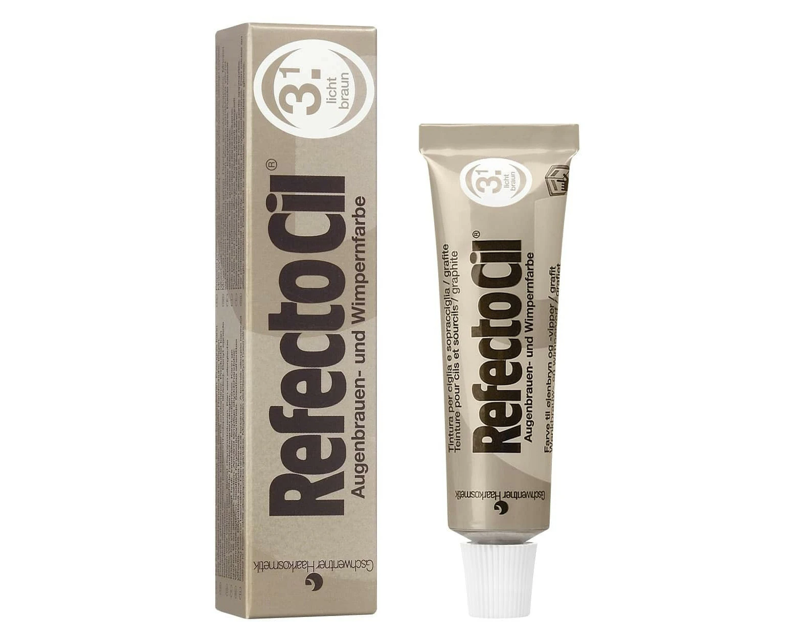 Refectocil Eyelash & Eyebrow Tints R3.1 - Light Brown 15ml