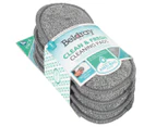 4pk - Grey Beldray Anti-Bac Clean & Fresh Microfibre Cleaning Pads