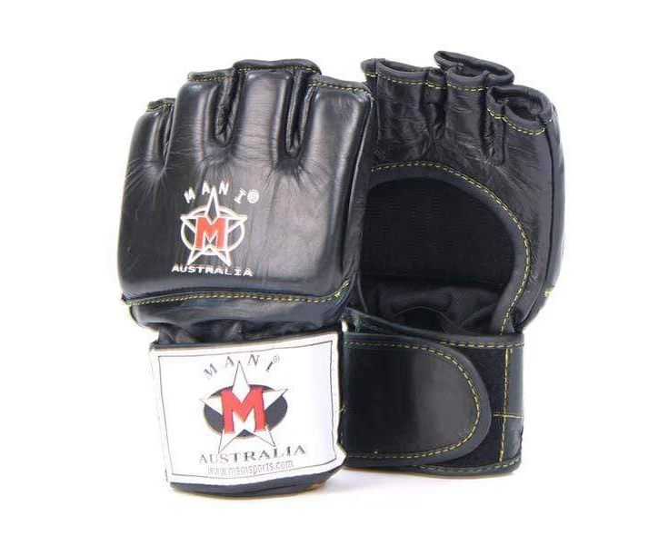 MMA Leather Grappling Gloves