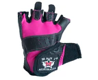 Pink Weight training Gloves