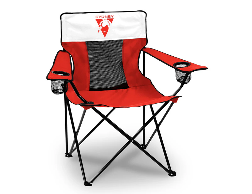 Sydney Swans AFL Outdoor Camping Chair with Carry Bag