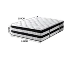 35CM Thickness Euro Top Egg Crate Foam Mattress in Double Size