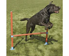 Rosewood Dog 32-82cm Agility Hurdle Pet Bar Training Jump/Fun Exercise Play Toy