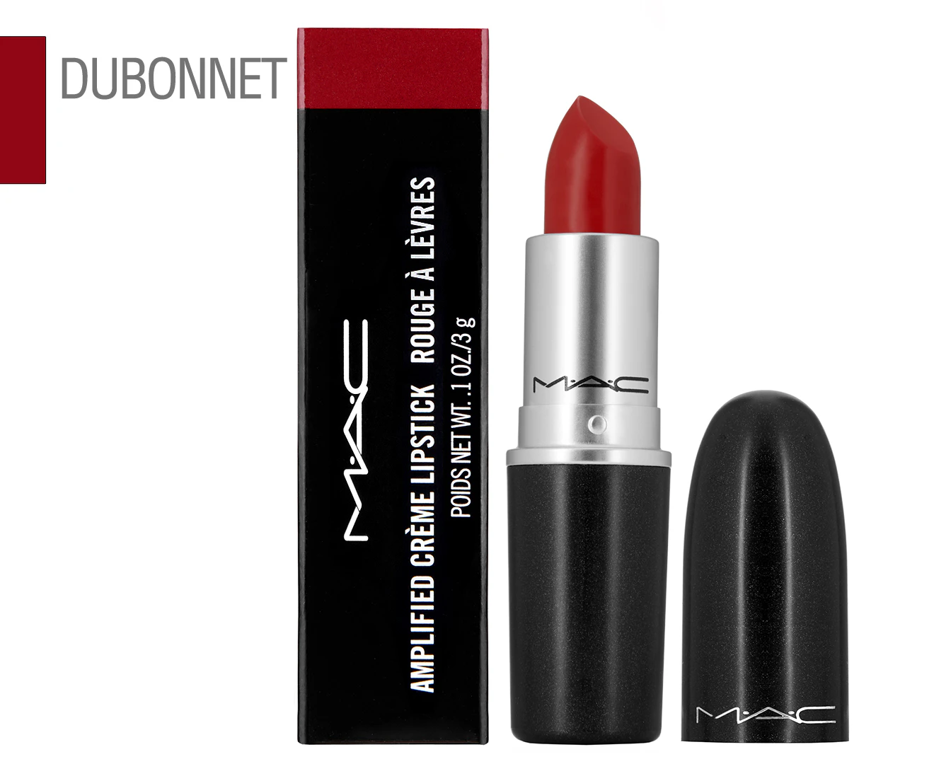 MAC Amplified Crème Lipstick 3g - Dubonnet