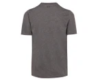 Under Armour Men's Sportstyle Left Chest Tee / T-Shirt / Tshirt - Charcoal Heather/Black