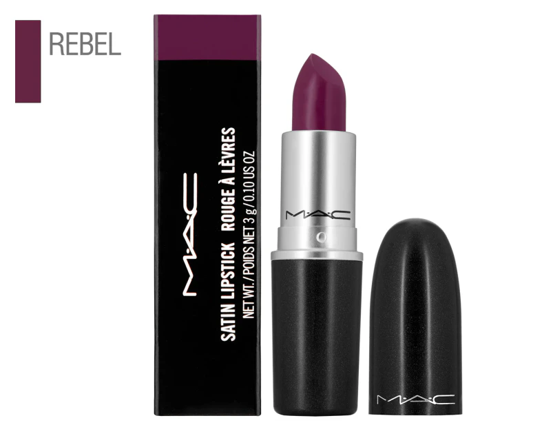MAC Satin Lipstick 3g - Rebel