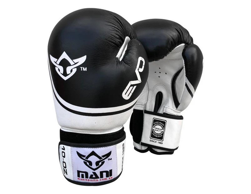 Leather Boxing Glove EVO Series in Black