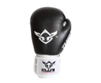 TuffX Boxing Gloves Black and White