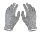 (Medium, Original Grip Dot) - NoCry Cut Resistant Gloves with Secure-Grip Microdots and Level 5 Cut Protection. Comfort-Fit. Food Grade, Size Medium. Inclu