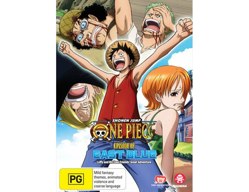 One Piece Episode Of East Blue Luffy And His Four Friends' Great Adventure Dvd