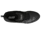 Fila Men's Cagliari Running Shoes - Black/Grey/Silver 4