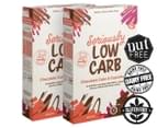 2 x Well & Good Seriously Low Carb Cake & Cupcake Mix Chocolate 250g 1