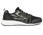 Fila Men's Trazoros Energized 2 Running Shoes - Black/Croc/Safety Yellow