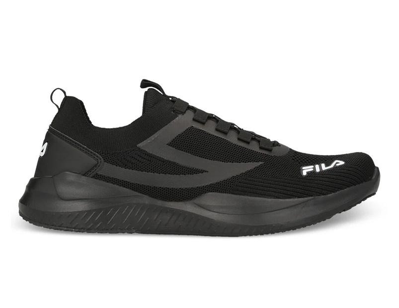 Fila Men's Saluzzo Running Shoes - Black