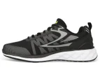 Fila Men's Trazoros Energized 2 Running Shoes - Black/Croc/Safety Yellow