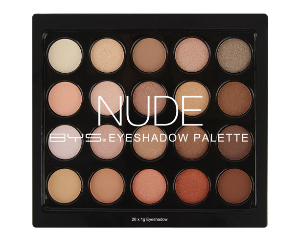 BYS Square Eyeshadow Palette Nude