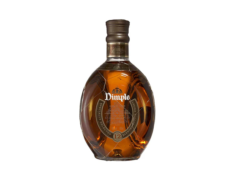 Dimple 12 Year Old Scotch Whisky 700mL @ 40% abv