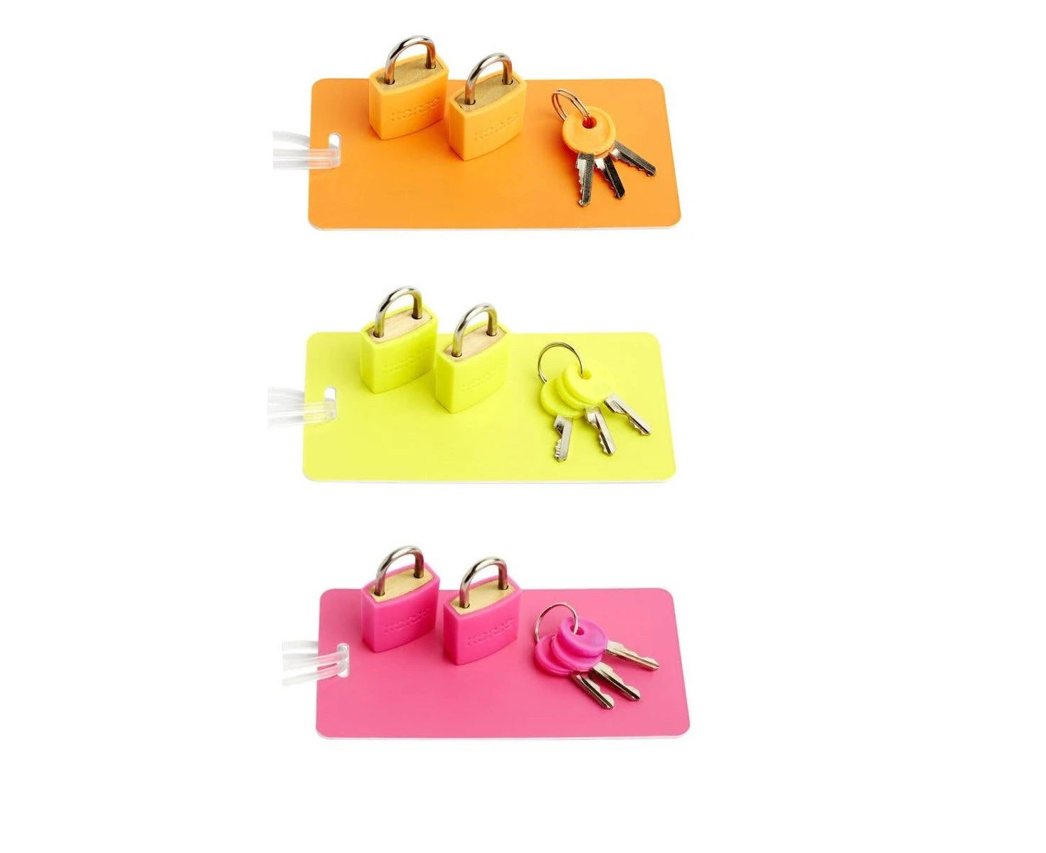 Korjo Baggage ID Set Yellow Travel Accessories ID04