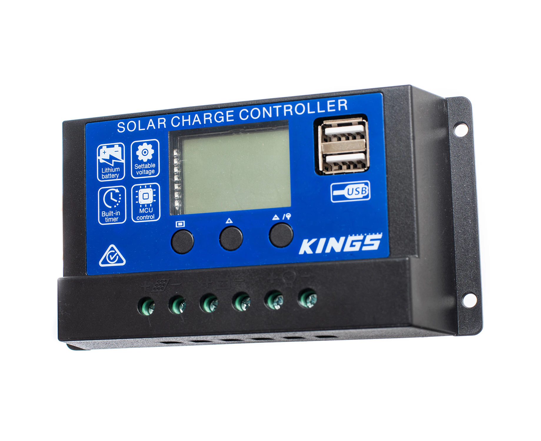 Adventure Kings 15A PWM Solar Regulator Controller 12V battery voltage output