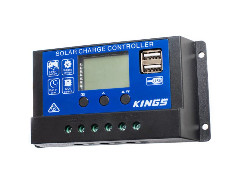 Adventure Kings 15A PWM Solar Regulator Controller 12V battery voltage output