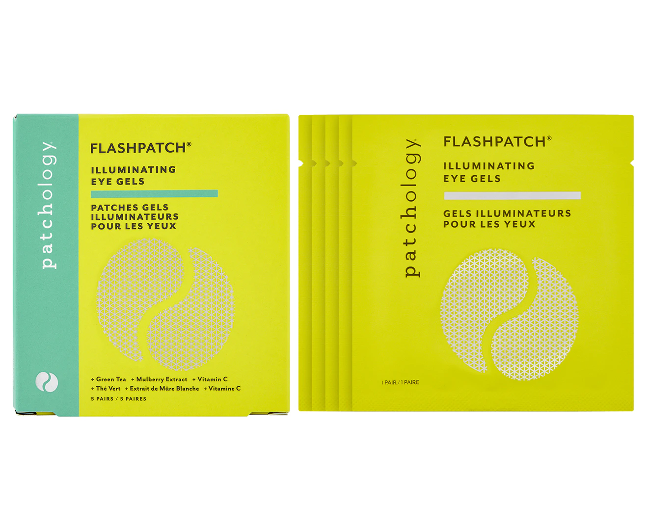 Patchology FlashPatch Illuminating Eye Gels 5pk