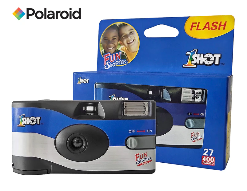 Polaroid 1-Shot Fun Shooter 400 Disposable Camera