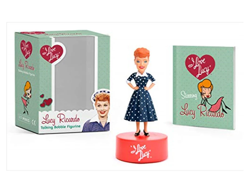 I Love Lucy: Lucy Ricardo Talking Bobble Figurine (rp Minis) Books Elisabeth Edwards