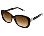 Tiffany Sunglasses Women Brown Havana Rectangular 1