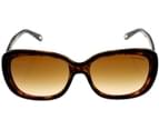 Tiffany Sunglasses Women Brown Havana Rectangular 2