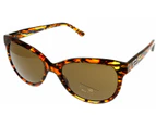 Versace Sunglasses Women Brown Havana Oval Fashion