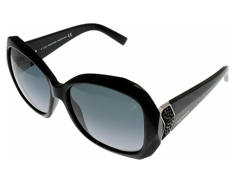 Swarovski Sunglasses Black Women Oversized