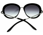 Giorgio Armani Sunglasses Women Black Round Frames of Life
