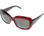 Gianfranco Ferre Sunglasses Women Red Bordeaux Rectangular 1