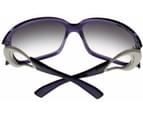 Giorgio Armani Sunglasses Women Purple Rectangular 4